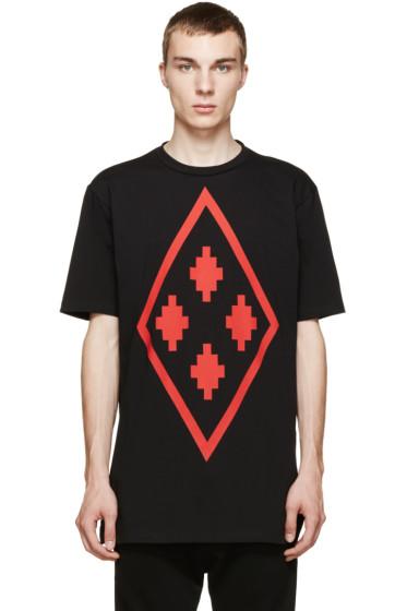 Marcelo Burlon County Of Milan Black Fitz Roy T-shirt