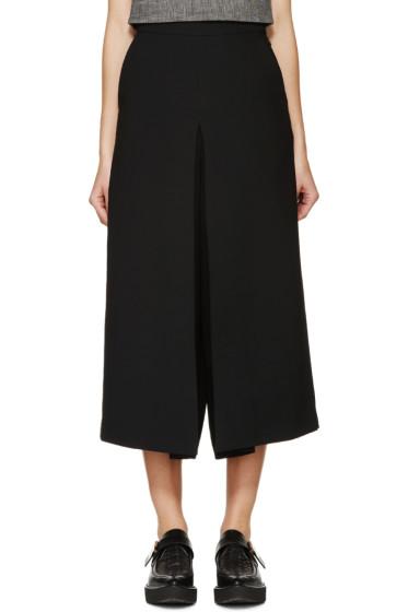 Mcq Alexander Mcqueen Black Pleated Trousers