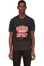 Juun.j Grey Killer Diller Print T-shirt