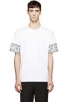 Kenzo White Logo Sleeve T-shirt