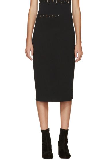 Proenza Schouler Black Slit Skirt