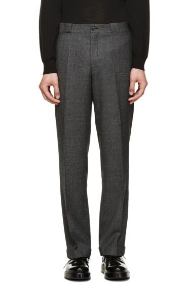 Paul Smith Grey Wool Suit Trousers