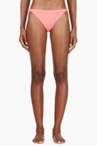 T By Alexander Wang Coral Pink Bikini Bottom