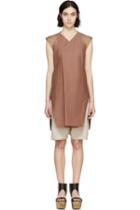Rick Owens Burnt Sienna Duster Vest