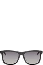 Dior Homme Black And Silver 177 Black Tie Sunglasses