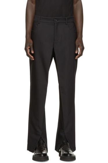Hood By Air Black Sag Trousers