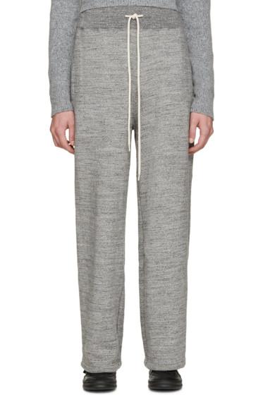 Facetasm Grey Big Heart Lounge Pants