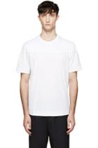 Oamc White Lace-up T-shirt