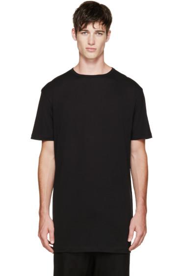 Thamanyah Black Fine Cotton T-shirt