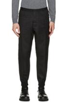 Dsquared2 Black Twill Lounge Pants