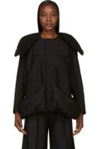 Yohji Yamamoto Black Insulated Pocket Coat