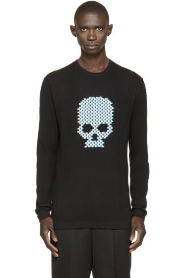 Markus Lupfer Black Skull Thomas Sweater