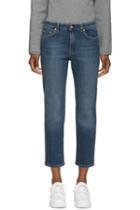 Acne Studios Blue Vintage Row Jeans
