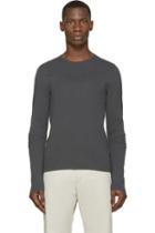 Costume N Costume Grey Knit Crewneck Sweater
