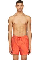 Christopher Kane Red Page Swim Shorts