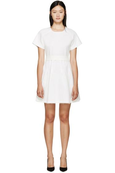 Giambattista Valli White Angora Dress