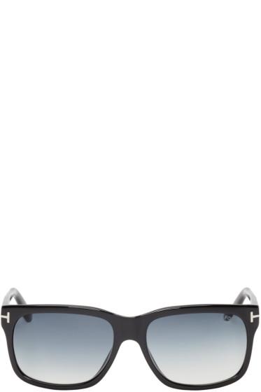 Tom Ford Black Gradient Tf376 Barbara Sunglasses