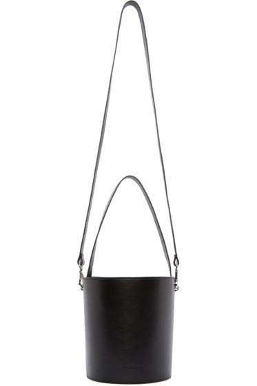 J.w.anderson Black Leather Bucket Bag