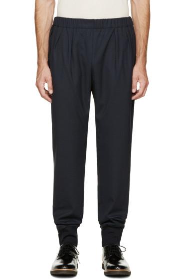 Paul Smith Navy Patterned Pants