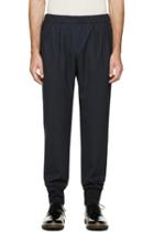 Paul Smith Navy Patterned Pants