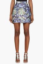 Mary Katrantzou Blue Midnight Chrysa Skirt