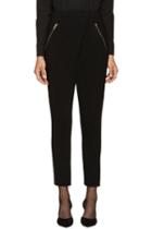 Givenchy Black Stretch Sarouel Trousers