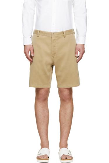 Visvim Beige Ribbed Pastoral Shorts