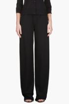 Calvin Klein Collection Black Telma Fluid Panama Lounge Pants