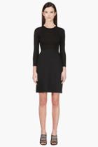 Calvin Klein Collection Black Combo Tay Bis Dress