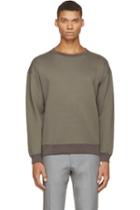 Christopher Kane Grey Embossed Sweatshirt
