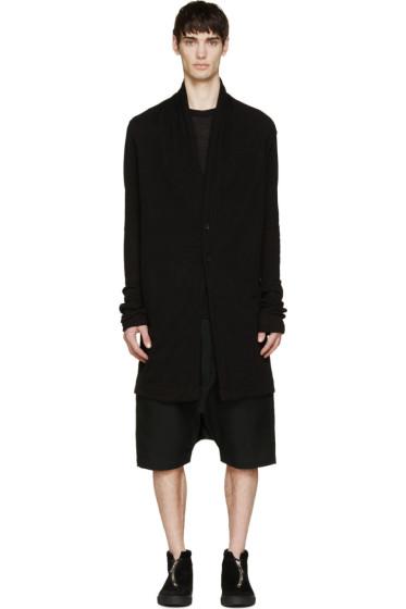 Ma Julius Long Shawl Collar Cardigan