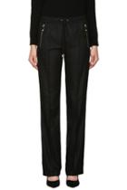 Versace Black Silk Twill Lounge Pants