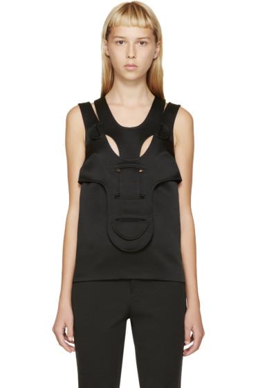 Christopher Kane Black His-her Tank Top