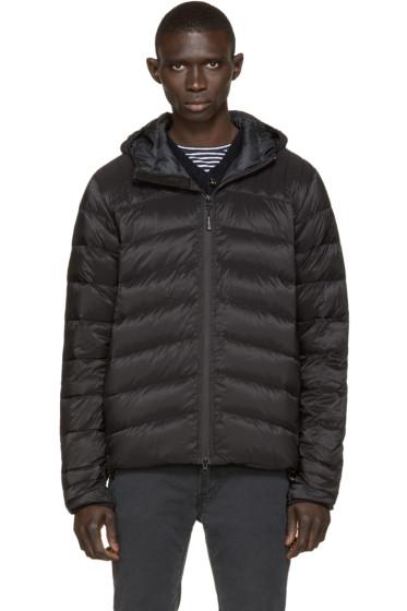 Canada Goose Black Down Black Label Brookvale Hoodie