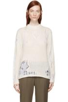 3.1 Phillip Lim Pink Wool Open-work Sweater