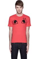 Comme Des Garçons Play Red Black Eyes Logo T-shirt