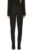 Anthony Vaccarello Black Classic Trousers