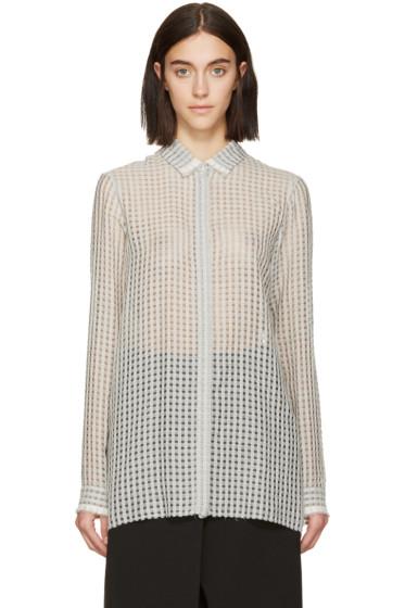 Damir Doma Grey Wool Sibe Shirt