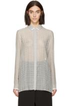 Damir Doma Grey Wool Sibe Shirt