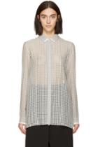 Damir Doma Grey Wool Sibe Shirt