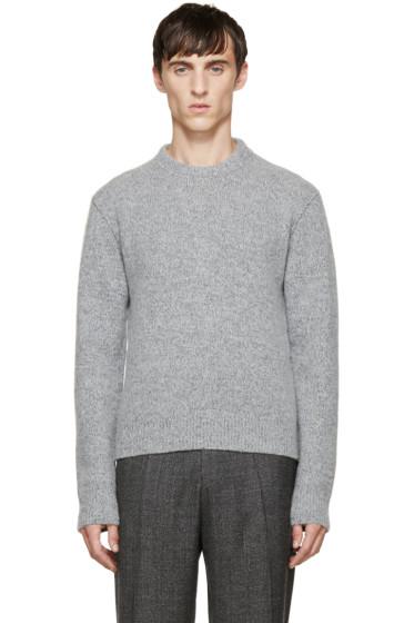 Calvin Klein Collection Grey Wool Sweater