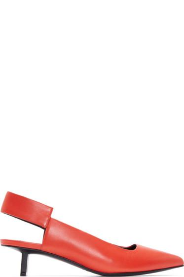 Pierre Hardy Red Drastic Sling-back Heels