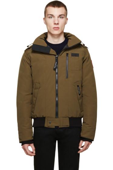 Canada Goose Green Borden Bomber