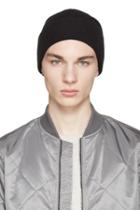 Rag And Bone Black Standard Issue Beanie