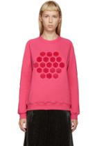 Mary Katrantzou Pink Hexagon Sweatshirt