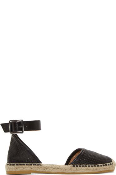 Marc By Marc Jacobs Black Summer Breeze Espadrilles