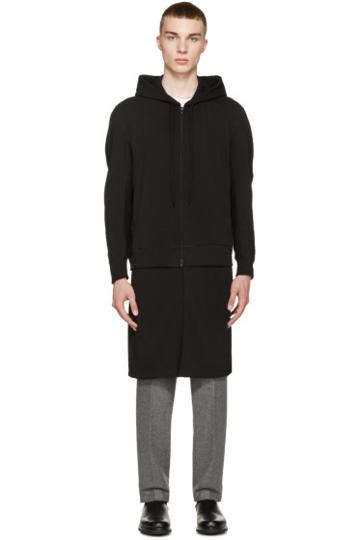 Lad Musician Black Layered Hoodie