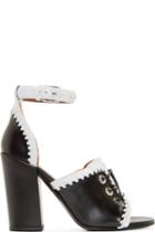 Givenchy Black Lace-up Heels