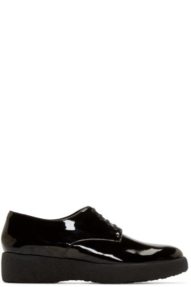Robert Clergerie Black Patent Feydo Derbys