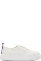 Eytys White Canvas Mother Sneakers